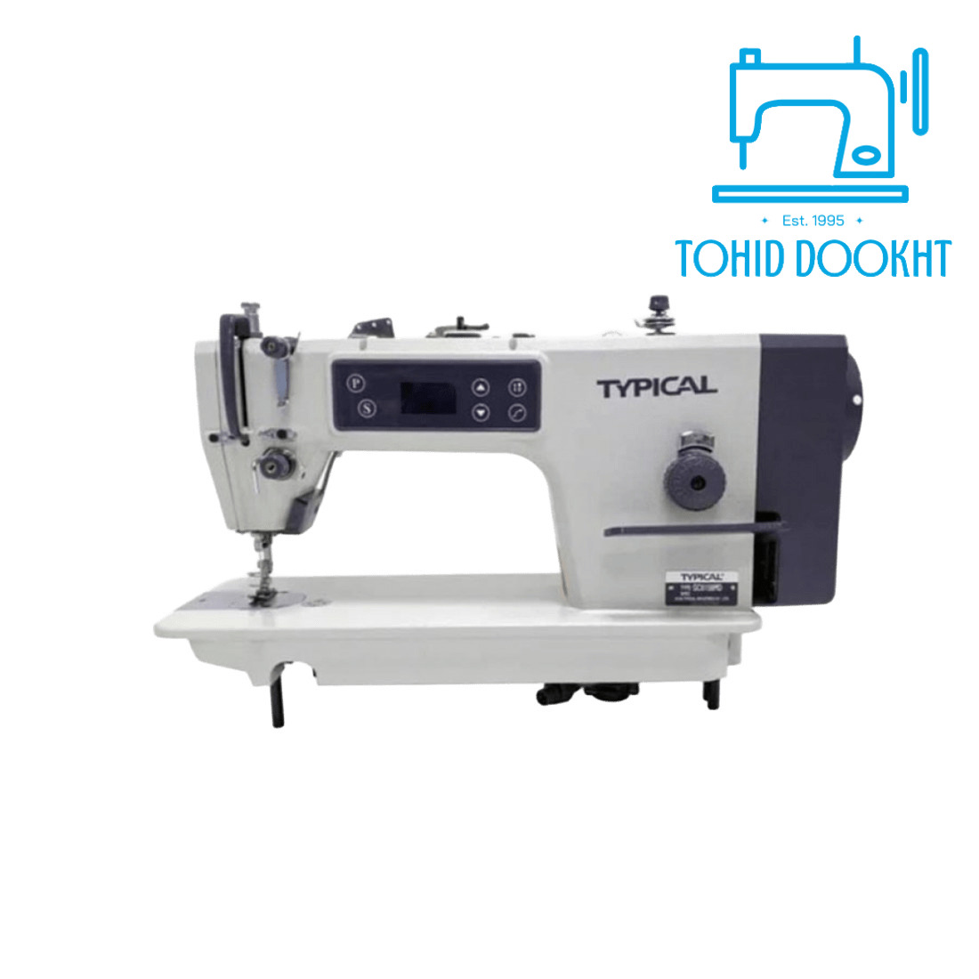 چرخ خیاطی راسته دوز کمپلت درشت تیپیکال مدل GC-202D3T2