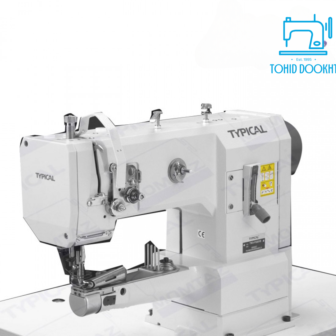 چرخ خیاطی بطر طرح پفاف تیپیکال مدل TW3-P-335-VB